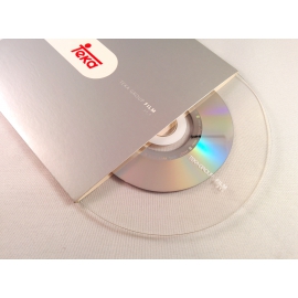 CD duplicado e impreso en sobre de cartón