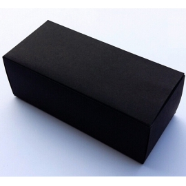 Caja cartón negra para USB en stock