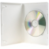 Caja DVD para un disco calidad alta blanca