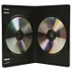 Caja 2 DVD negra calidad alta
