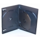 Caja 3 DVD negra calidad alta