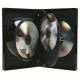 Caja 5 DVD negra